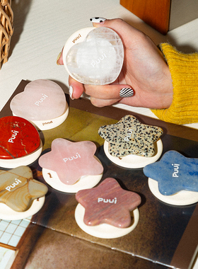 puui原创手机磁吸支架天然石头苹果华为支持magsafe安卓/ios通用