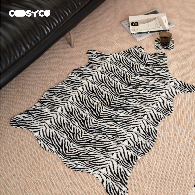 COSYCO客厅卧室北欧涤纶环保地毯