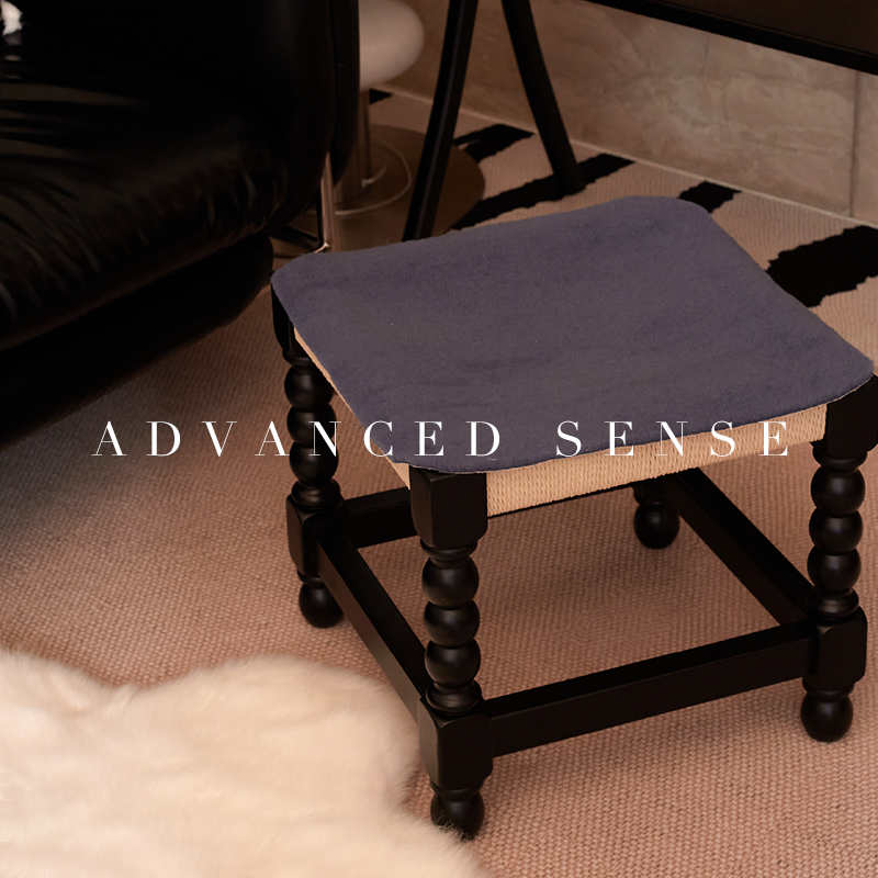 COYSCO羊毛中国北欧轻奢色彩坐垫