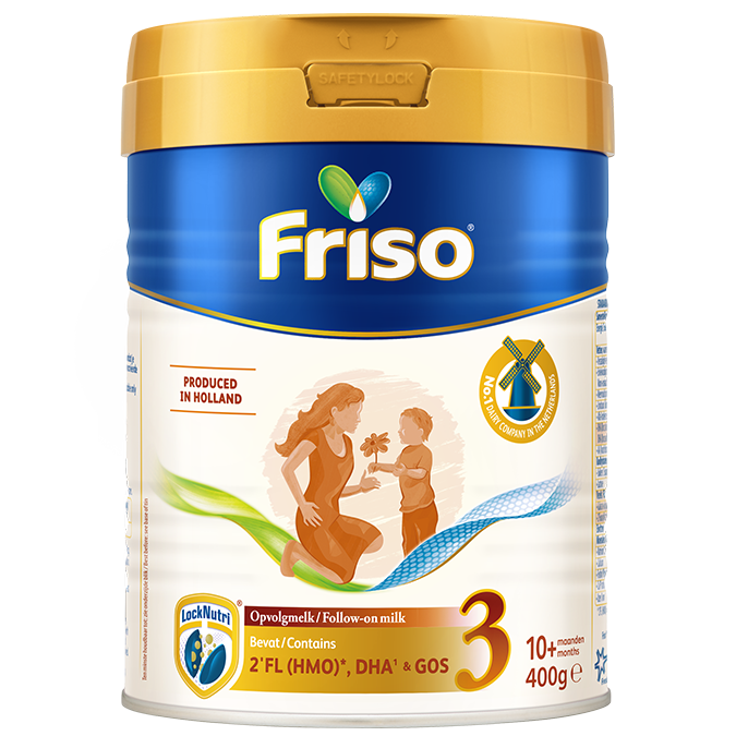 【U先试用】Friso荷兰版美素佳儿白金HMO升级版3段400g婴儿奶粉