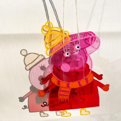 中秋节儿童灯笼材料包diy手工制作幼儿园彩色玻璃纸手提灯笼