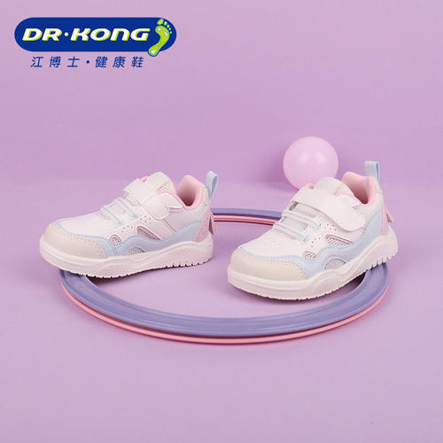 Dr.Kong江博士儿童鞋春款魔术贴女宝宝学步鞋透气B1403852