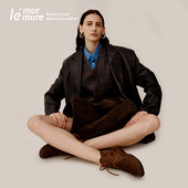 Murmure 牛毛软靴 实用主义 秋季 新款 双层绕踝短靴时尚 及裸靴