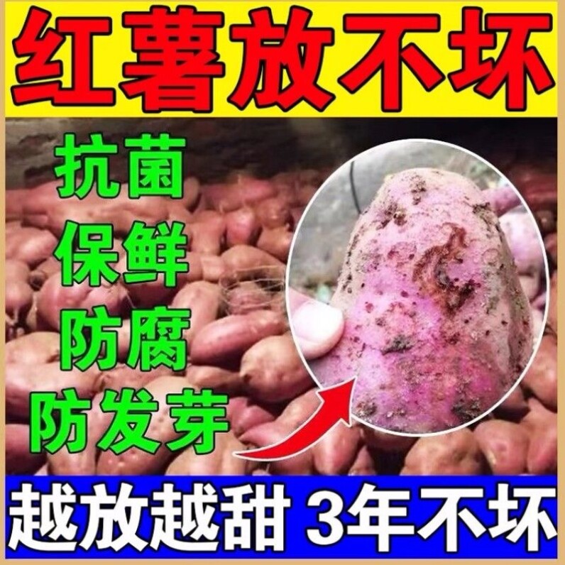 红薯保鲜剂冷库水果专用防腐剂蔬菜柚子土豆生姜防腐烂红苕储存药