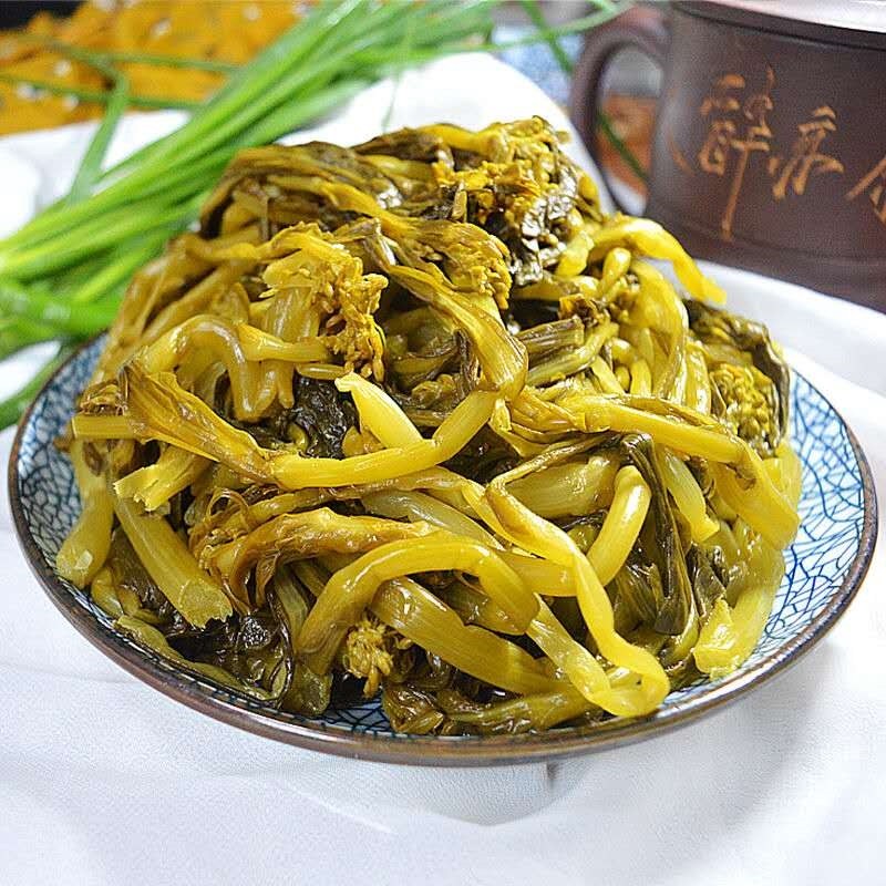 安徽芜湖特产马鞍山咸菜黄池酱菜下饭菜农家自制油菜苔咸菜开胃菜