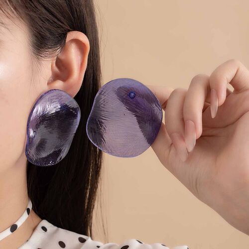 2025王菲同款耳环网红多巴胺虾