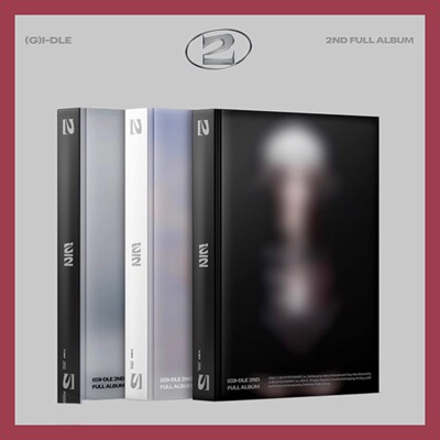 (G)I-DLE GIDLE专辑2正规2  I feel 迷你6女孩子们CD周边小卡海报