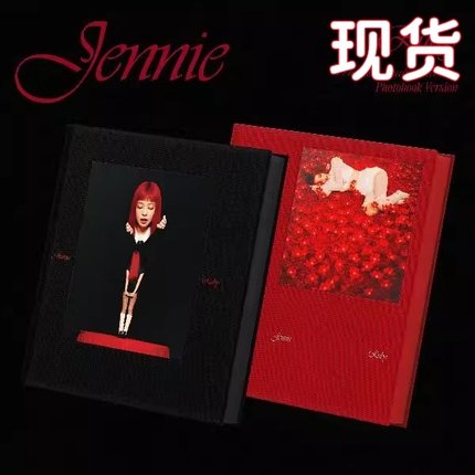 JENNIE金智妮专辑SOLO BLACKPINK 金珍妮 正版周边小卡特典海报