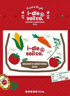 i-dle 女娃2026台历 SEASON'S GREETINGS 正版周边特典小卡特典卡
