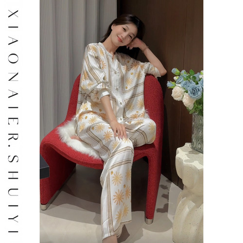 【仲夏画报】松弛高级感新款女可外穿睡衣家居服爆款