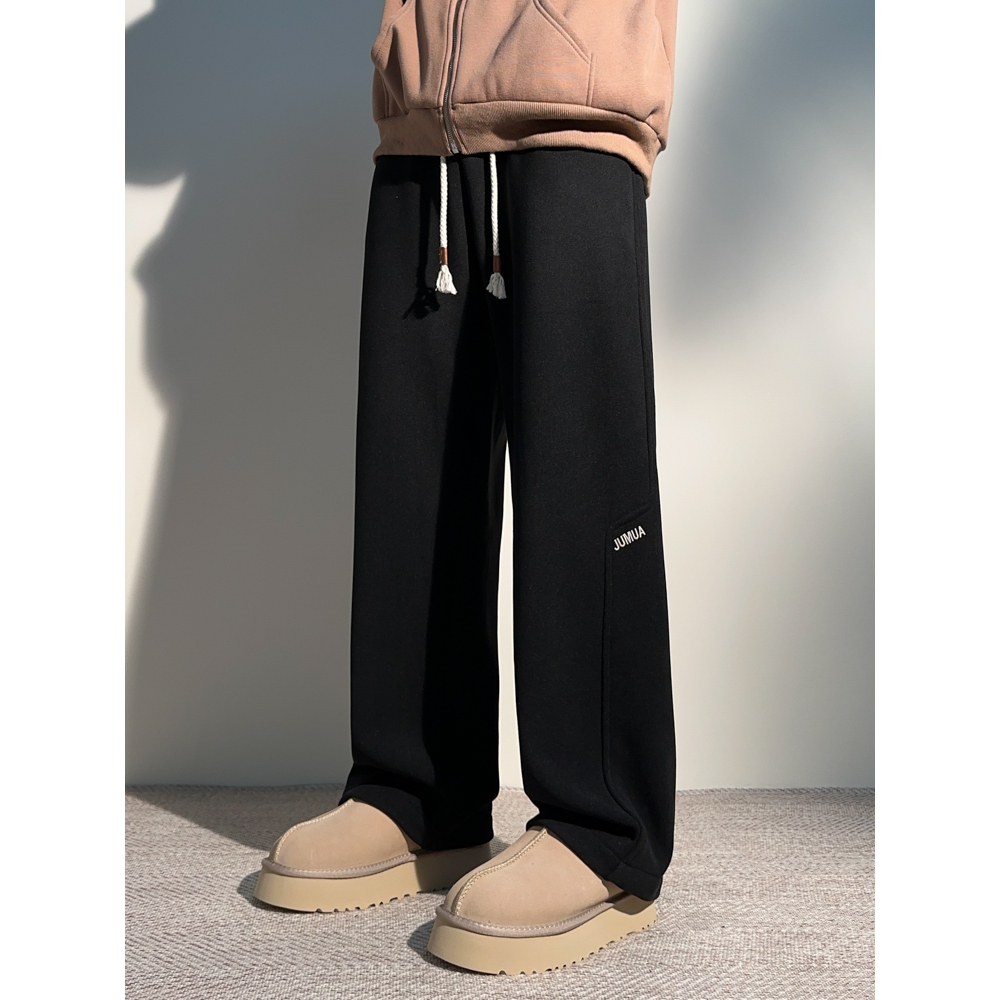 大码300斤宽松直筒裤美式休闲裤