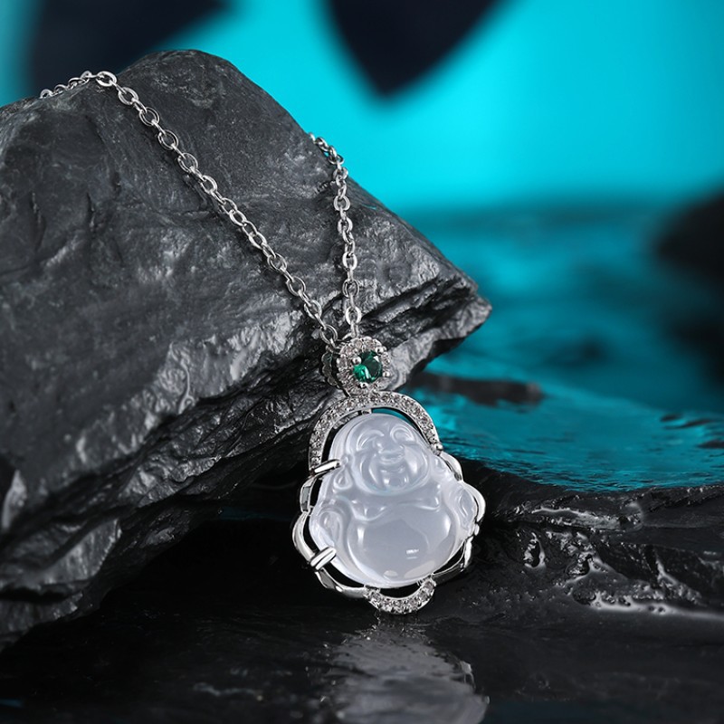 新品新款佛公吊坠项链高级感轻奢