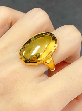 新式鸽子蛋开口新款戒指