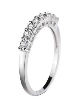 新款925银韩国定制莫桑石七公主