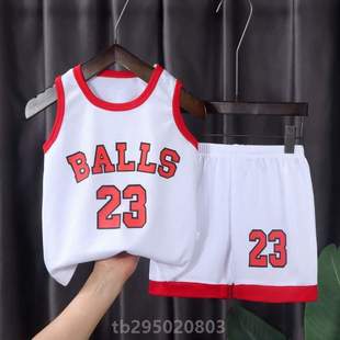 短裤 男童儿童幼儿园 园服套装 球女童篮球服夏季 短袖 宝宝球服夏季
