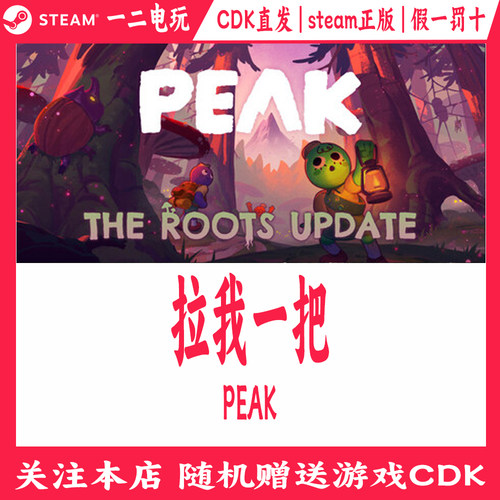 Steam正版PEAK拉我一把CDK激活码数字版游戏