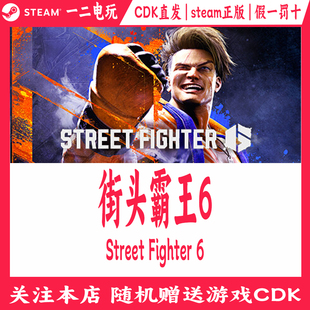 Fighter 街霸6 Street steam游戏cdkey激活码 街头霸王6正版