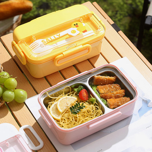 【linefriends】304不锈钢饭餐盒