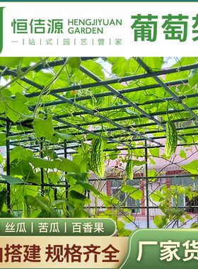 葡萄架爬藤架庭院户外钢管