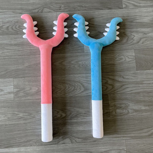 新款chiikawa讨伐棒魔法棒吉伊乌萨奇抓猫叉子毛绒玩具棒