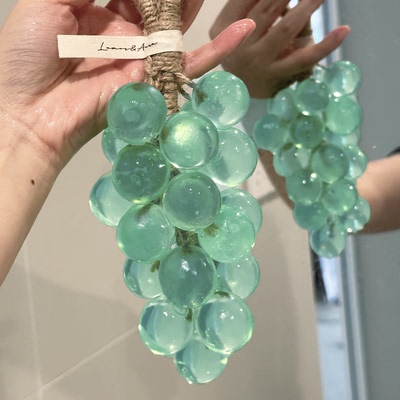 水晶葡萄香皂整串仿真香薰手工皂
