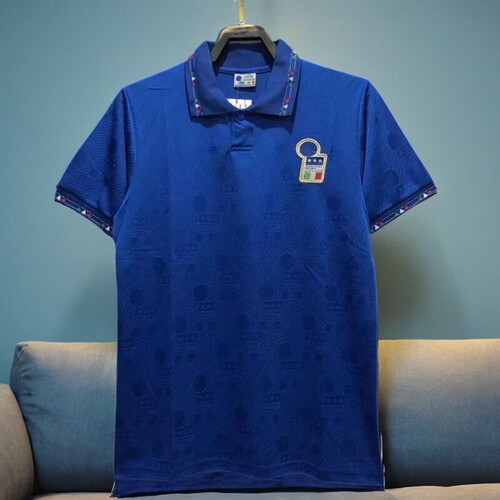 成人欧洲杯男训练服托蒂皮尔洛皮耶罗正品复古短袖国家队队服套装