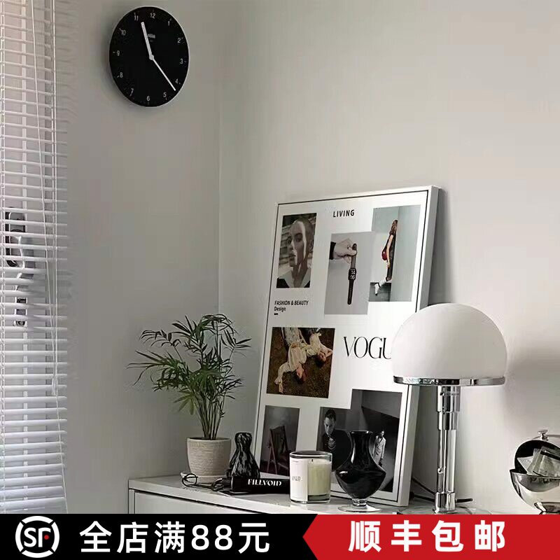 时尚杂志海报装饰画北欧ins服装店拍照摆画人物vogue卧室客厅挂画