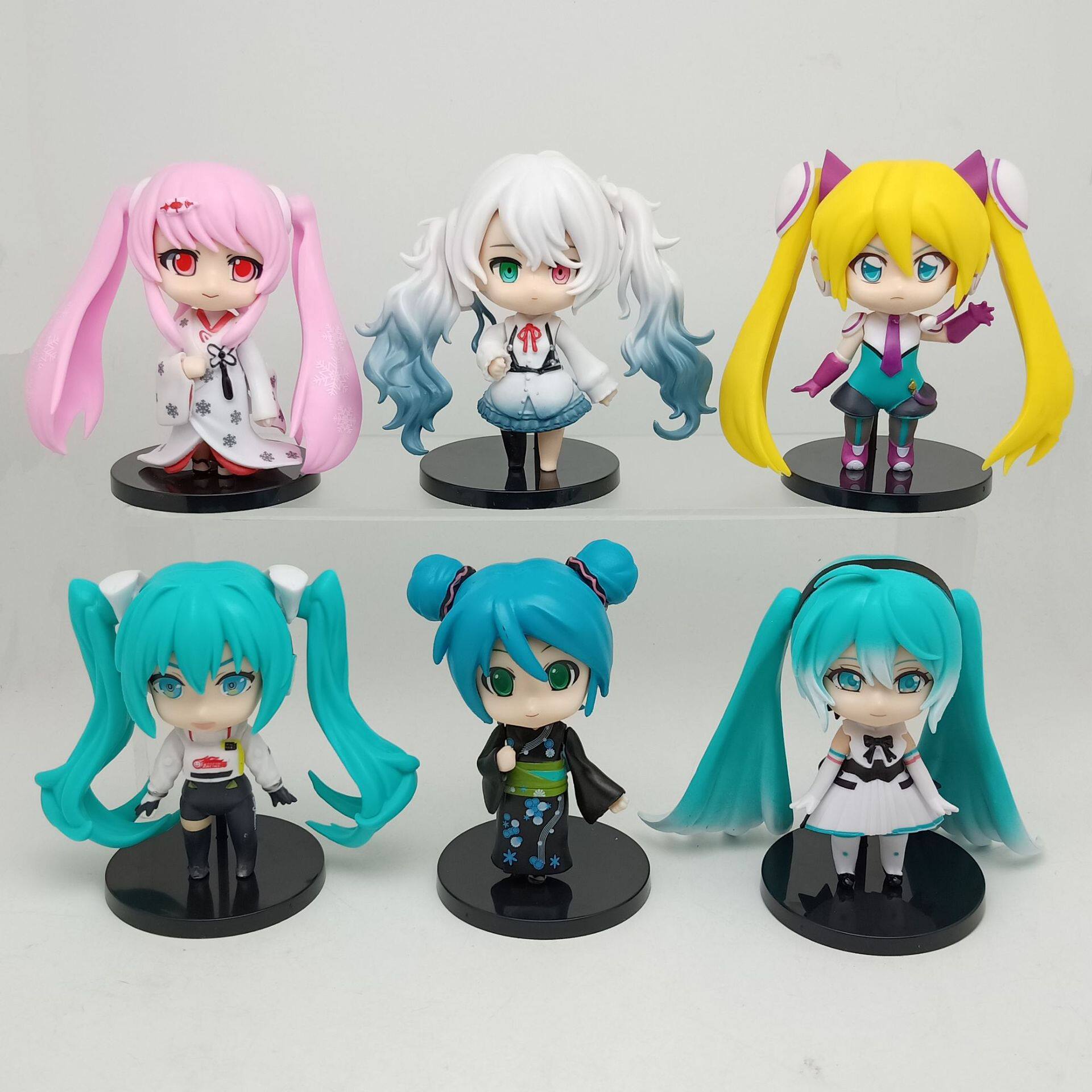 跨境3代初音Q版手办2代未来初音