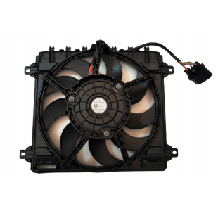 奥迪R8兰博飓风LP610EVO水箱冷凝器冷却电子风扇电机总成 OEM 原装