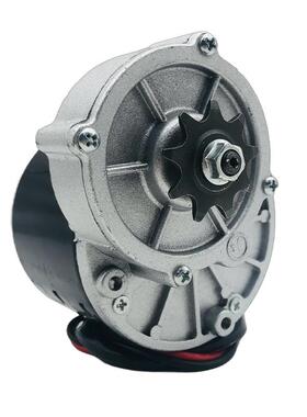 羚鹰24V350W有刷减速电机MY1016Z2同款齿轮电机直流马达