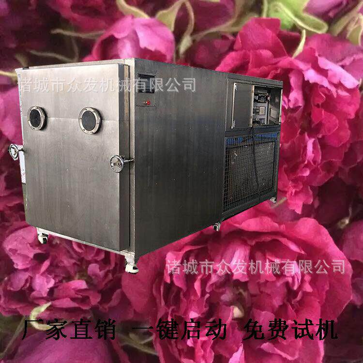 厂家供应鲜花真空冻干机肉类食品冷冻干燥机野生菌真空脱水冻干机