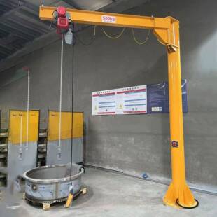 孚尔特工厂供应爆款0.5T灵活270度手动旋转悬臂吊
