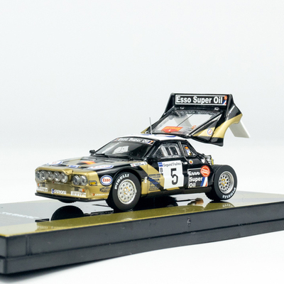 TW 1:64 蓝旗亚037 Rally Rally Catalunya Lancia合金汽车模型