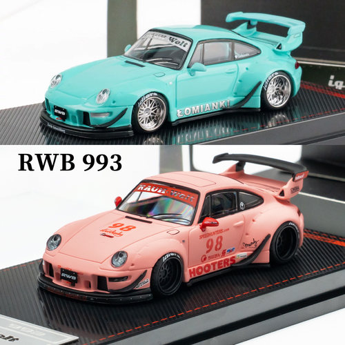 保时捷RWB993164宽体车模