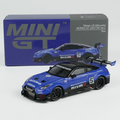 MINIGT164日产R35合金车模