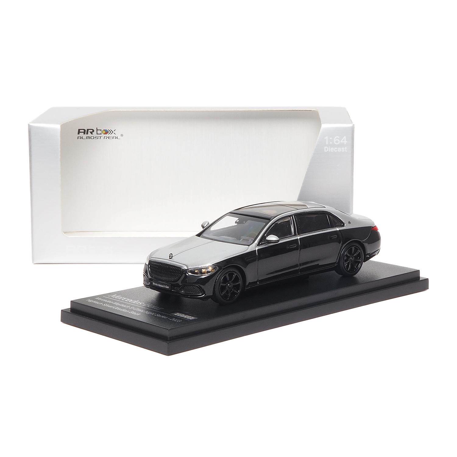 AR 현실적인 1:64 메르세데스-벤츠 S 클래스 마이바흐 S680 스바루 BRZ 도요타 GR86 합금 자동차 모델
