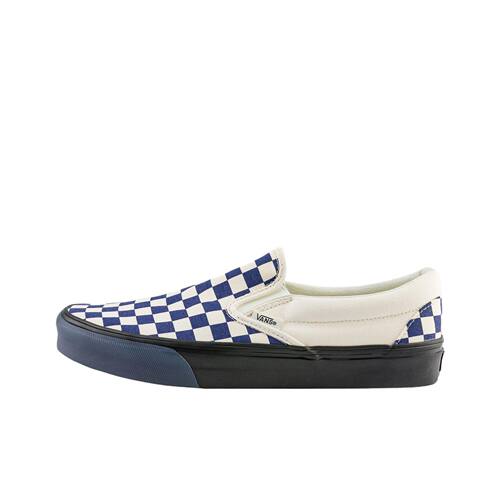 Vans范斯CLASSIC SLIP-ON 舒适时尚 耐磨 低帮 板鞋 男女款 白蓝
