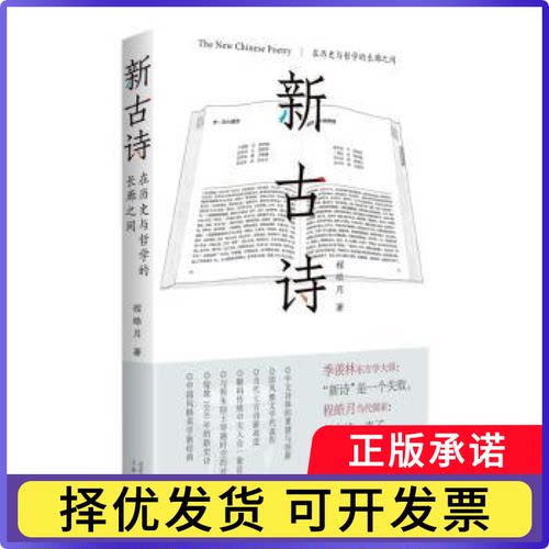新古诗：在历史与哲学的长廊之间程皓月著9787805548135文津出版社书籍\/杂志\/报纸/文学/中国古诗词