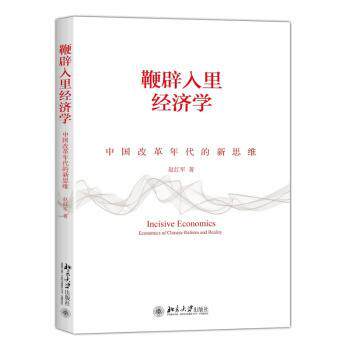 鞭辟入里经济学:中国改革年代的新思维:economics of Chinese reform and reality赵红军著9787301269084北京大学出版社