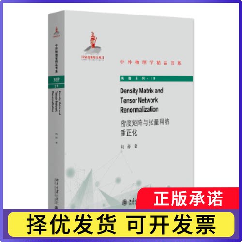 DENSITY MATRIX AND TENSOR NETWORK RENORMALIZATION（密度矩阵与张量网络重正化）向涛 著 著9787301353875北京大学出版社