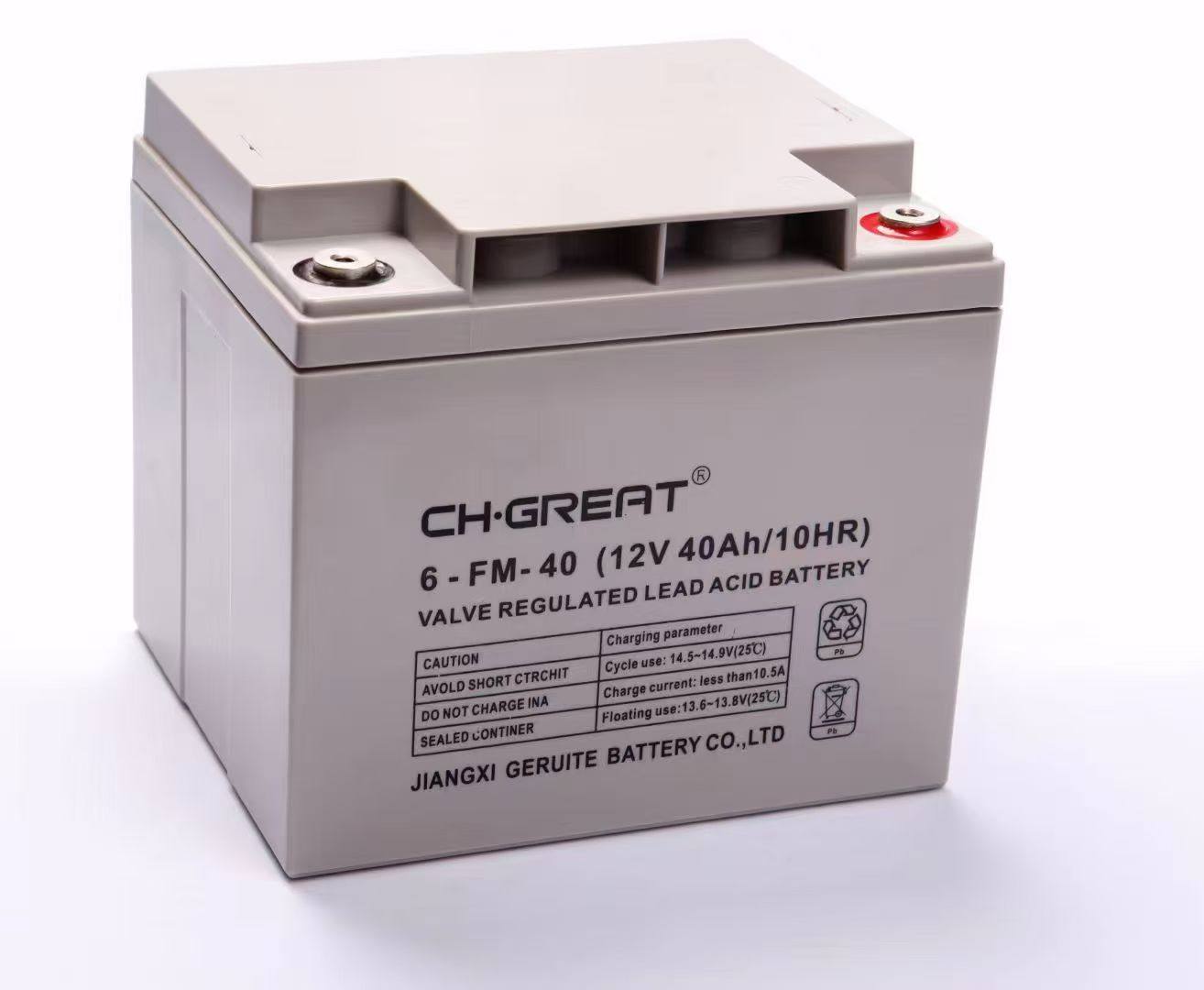 CH.GREAT格瑞特蓄电池6-FM-40(12V38AH12AH18AH65AH24AH7/6-GFM