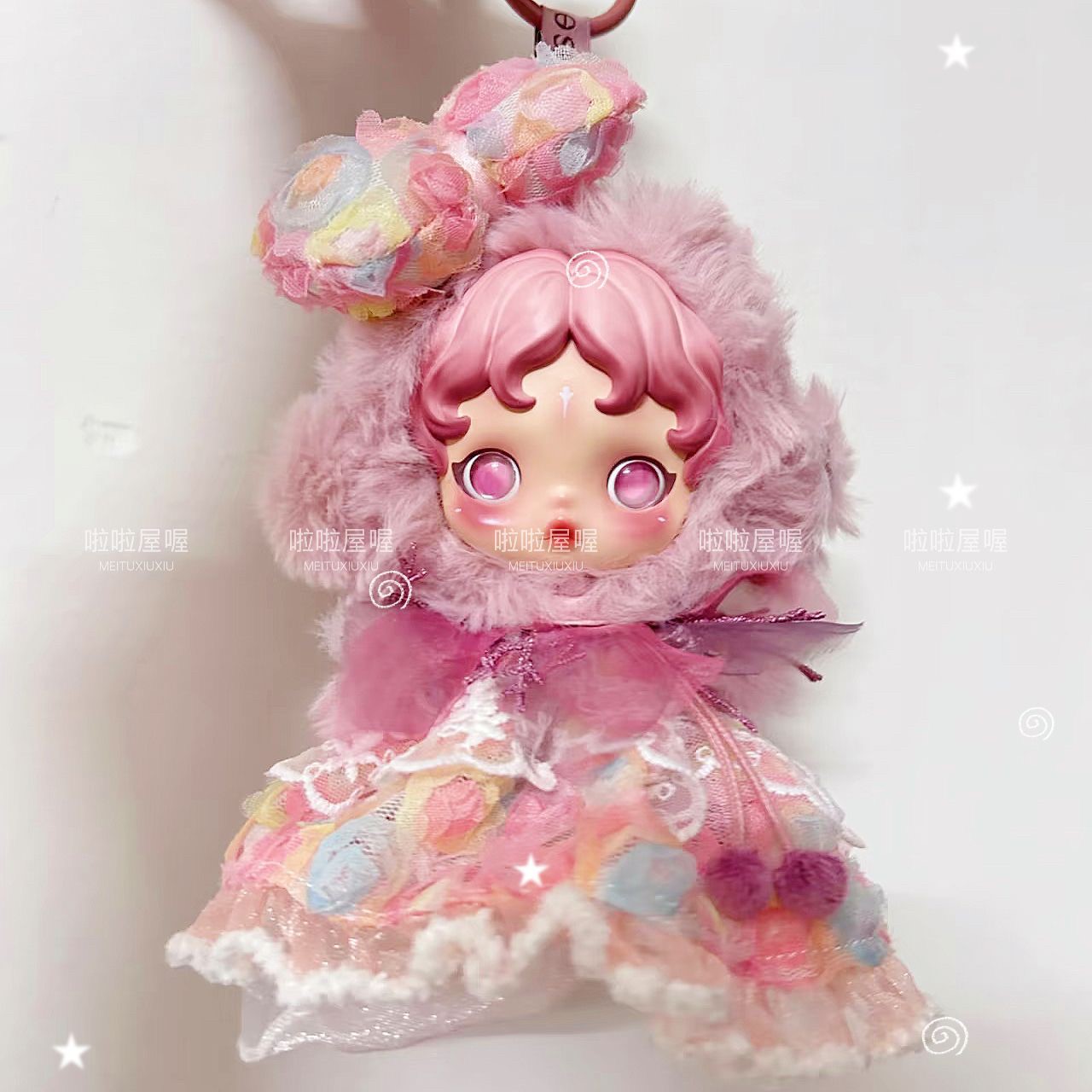sp娃衣光织园SKULLPANDA二代10cm冬日乐章服装A搪胶漫熙衣服着替