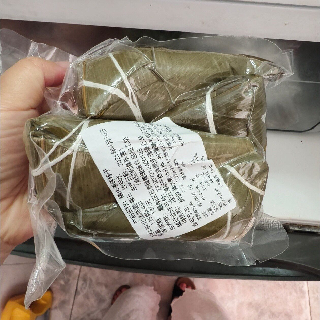 农家手工现包糯米白粽子新鲜原味粽端午节粽子早餐清水粽传统即食