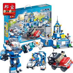 邦宝积木儿童拼装玩具男孩