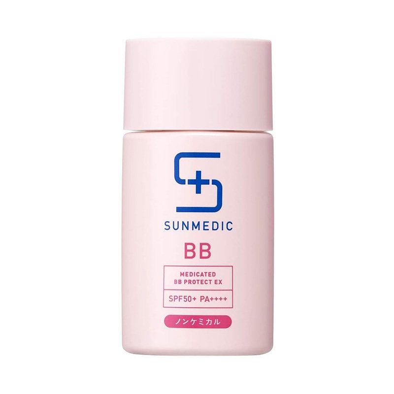 日本代购 SUNMEDIC五效合一BB霜 自然肤色适合肌肤偏亮人群30ml