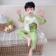 薄款 男童睡衣夏季 套装 男孩恐龙短袖 小童冰丝空调服儿童家居服 新款