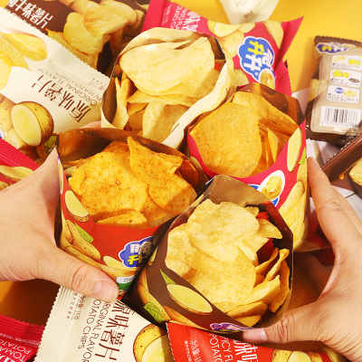 脆升升小包薯片多口味土豆片