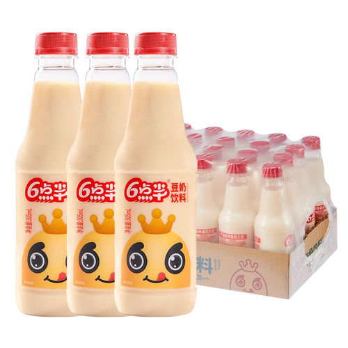 六点半豆奶305ml*24瓶/箱早餐奶