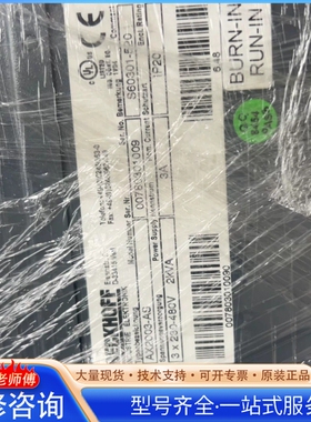 {议价}BECKHOFF倍福AX2003-AS驱动器 型号S6030