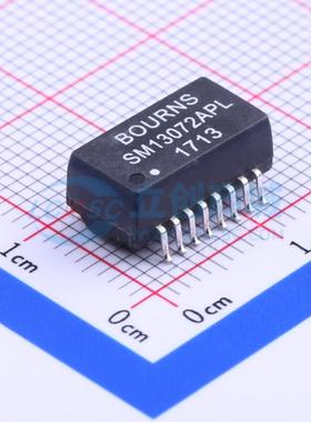 网口变压器 SM13072APEL SMD,12.8x6.9mm 原装 电子元器件配单